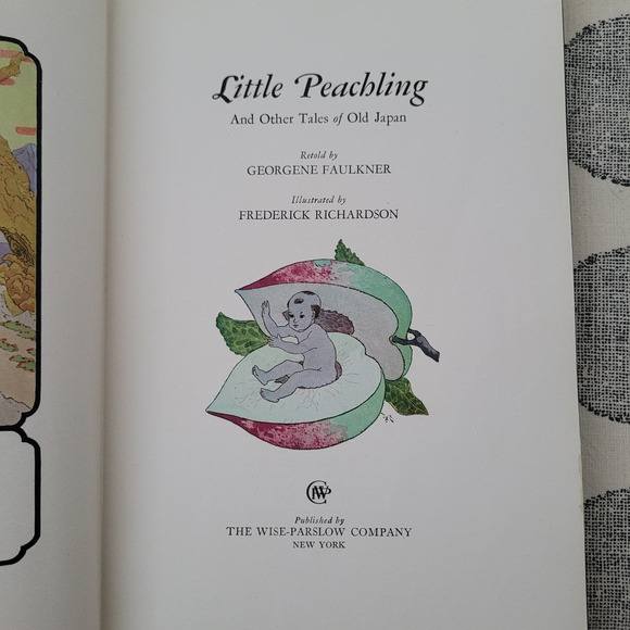 Little Peachling & Other Stories of Old Japan by Georgene Faulkner - Picture 2 of 6